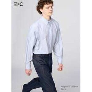 Gold Label Roundtree & Yorke Big Non-Iron Pinstripe Dress Shirt‎ - Size 19 34/35